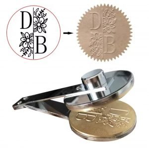 plaque de gauffrage personnalisé avec votre logo