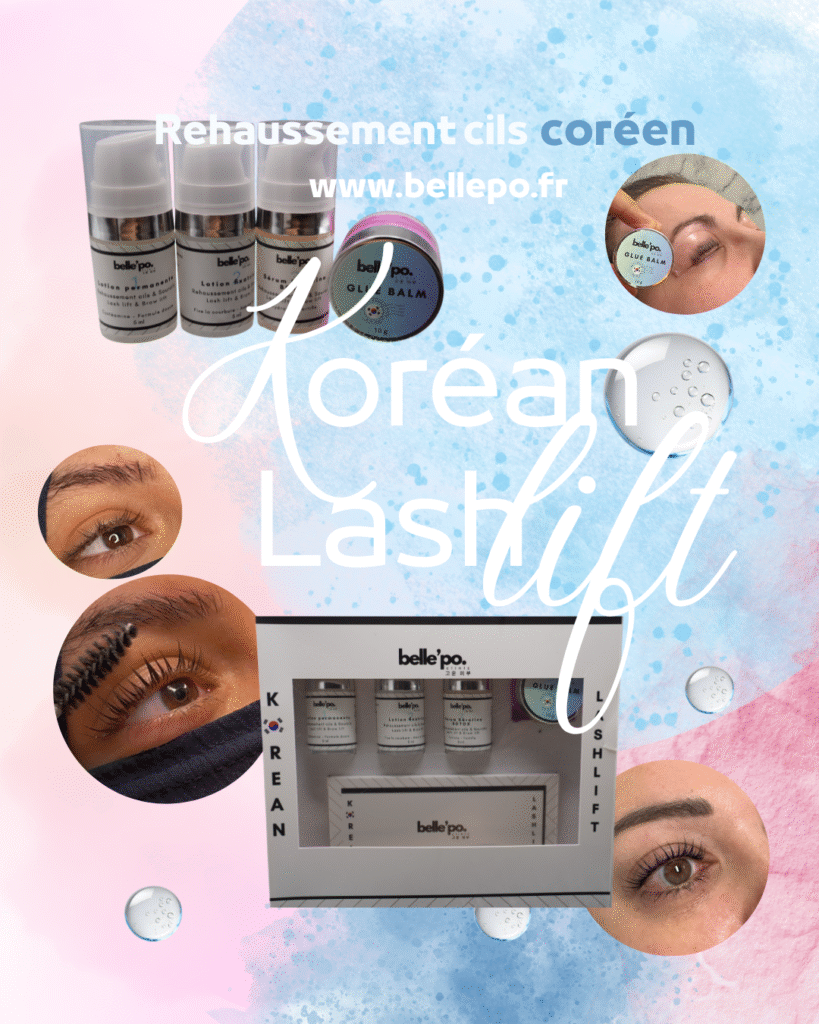 kit lash lift brow lift coréen